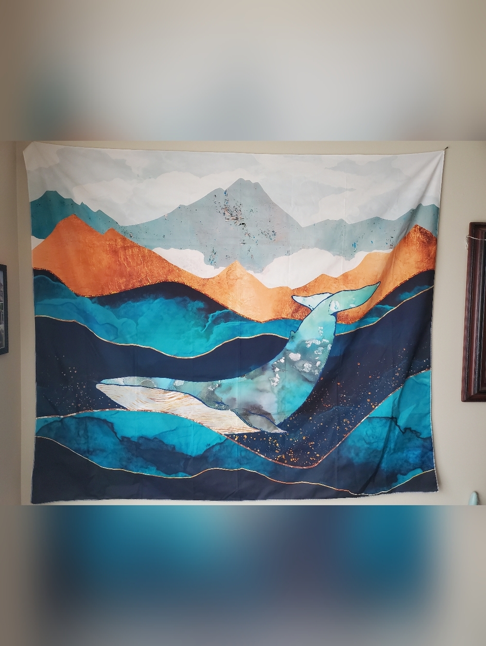 Whale Tapestry